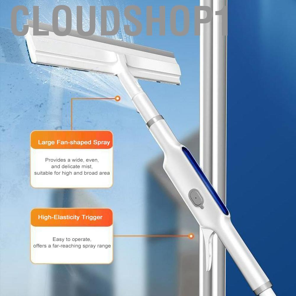 Cloudshop1 Window Cleaner 2 in 1 squeegee ที่ขยายได้พร้อมเครื่องมือทำ ...