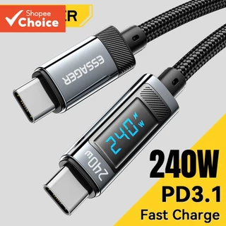 240W PD3.1 Super Fast สายชาร์จ USB-C ถึง Type-C สําหรับ iPhone16 15 สําหรับ Xiaomi สําหรับ Samsung S23 สําหรับ Huawei สําหรับ MacBook