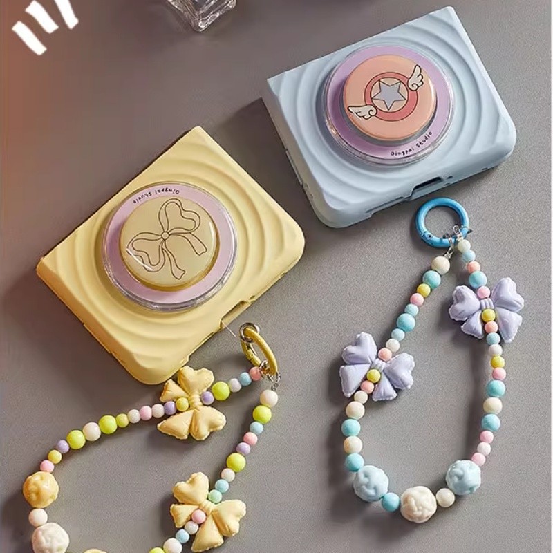 เกาหลีน่ารักการ์ตูน Love Popsocket Magsafe Magnetic Holder ขาตั้ง ...