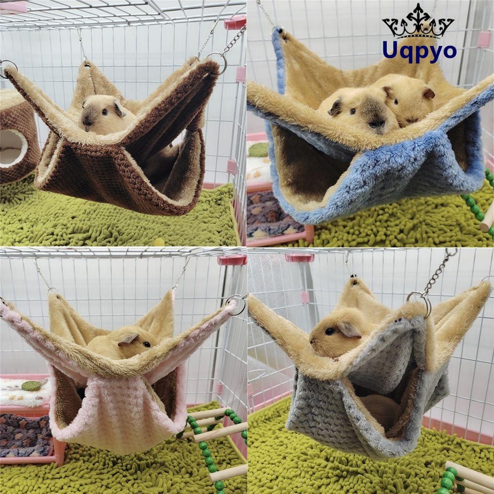 UQPYO กรงหนูแฮมสเตอร์ Ferret Rat แขวนเตียงกระรอกที่อบอุ่น | Shopee Thailand