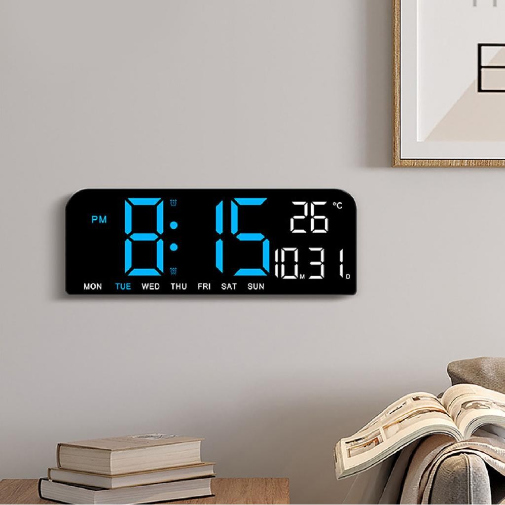 LED Desk Clock Timing Digital Alarm Timing สำหรับบ้าน | Shopee Thailand