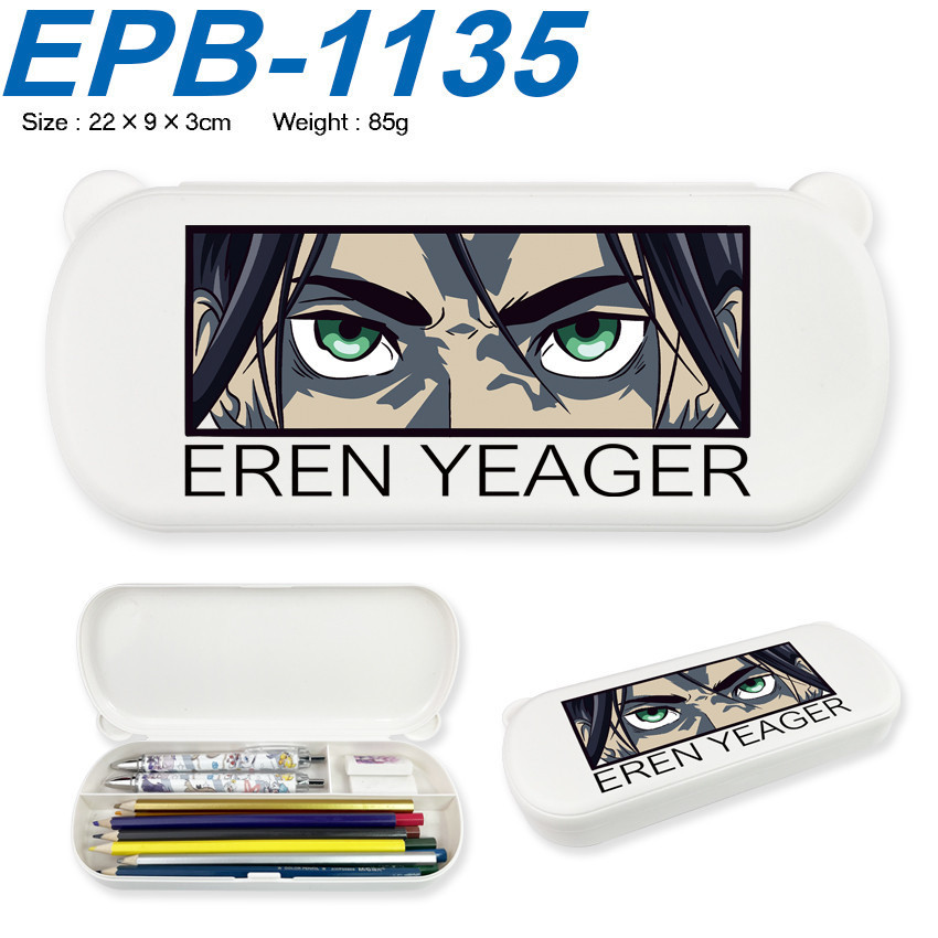Eren Jaeger Mikasa Ackerman การ์ตูนหูรูปแบบใหม่แฟชั่นเด็กกล่องเก็บ ...