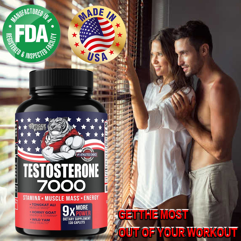 Testosterone Booster for Men - Boosts Health, USA - พร้อมแพะ, Tongkat ...