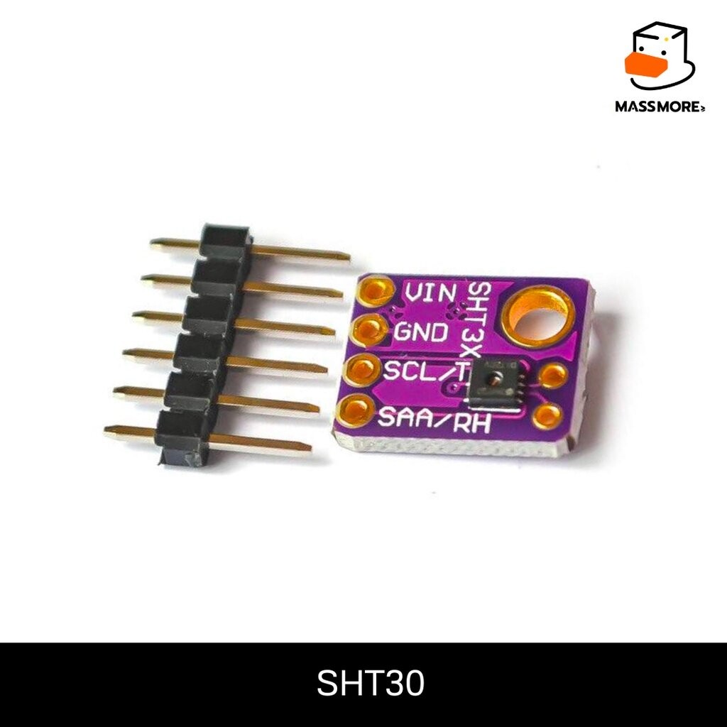 โมดูลเซ็นเซอร์วัดอุณหภูมิความชื้น SHT30 SHT31 SHT35 Digital I2C ความ ...