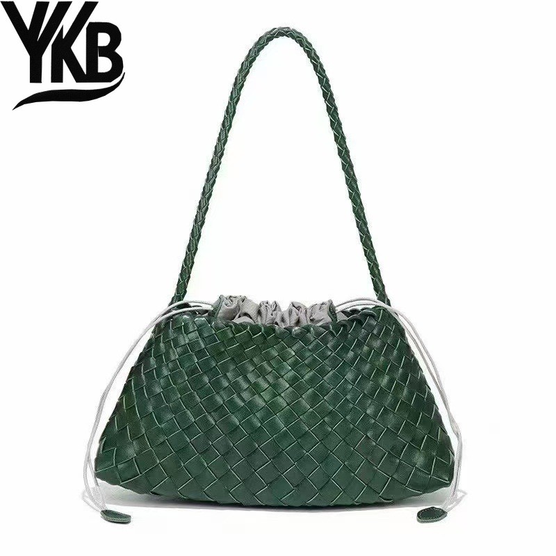 Elegant Textured Bucket Bag - Versatile Shoulder, Handheld & Crossbody Design(blue) main image 1
