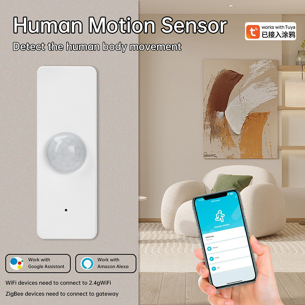 Pcbfun TUYA WIFI/ZigBee Human Motion Detection Sensor PIR อินฟราเรด ...