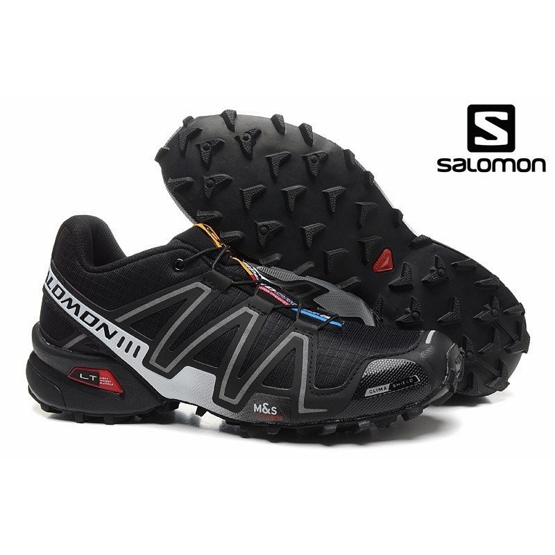 รองเท้ากีฬา Salomon speedcross 1 พร้อมจัดส่ง รองเท้าเทรคกิ้ง สีดำ สีขาว ...
