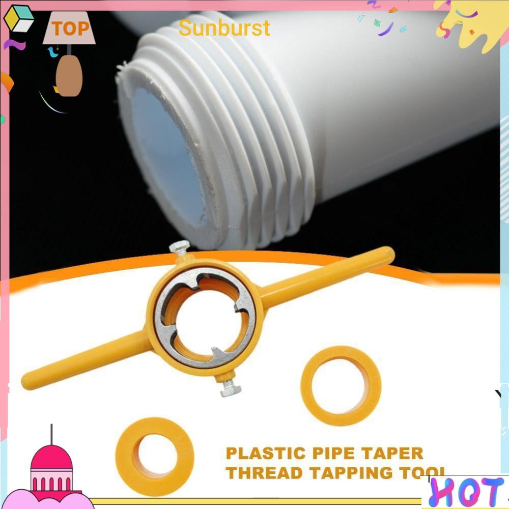 6 ชิ้น NPT Thread Tap Die ชุด PVC/NPT Thread Maker เครื่องมือ 1/2 3/4 1 ...