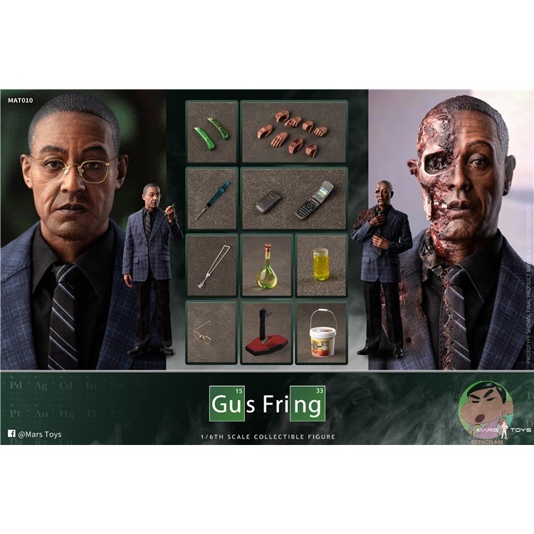 Breaking Bad Gus Fring Cosplay Requisiten Kostüm Kostüm Comic
