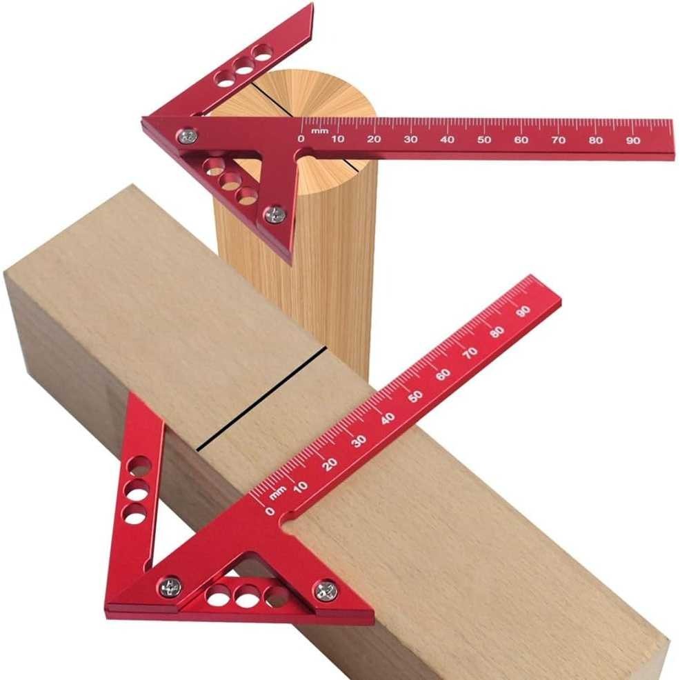 SIKU Triangle Ruler Center Finder ไม้บรรทัดเหล็ก 45 องศา 10 ซม. – RH87 ...