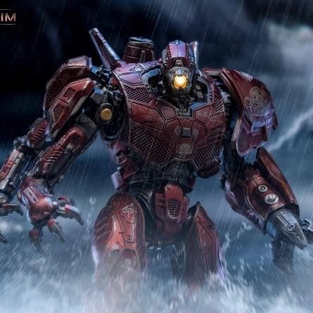 Spiritual Machine Pacific Rim Storm Red Battle Damaged Edition WF ...