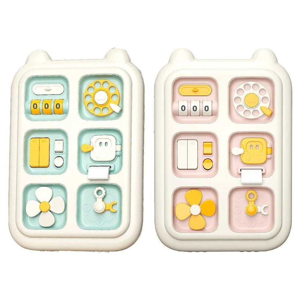 BLAZETECH มัลติฟังก์ชั่น Fidget ของเล่น, พลาสติกการเรียนรู้ 6 in 1 Busy ...