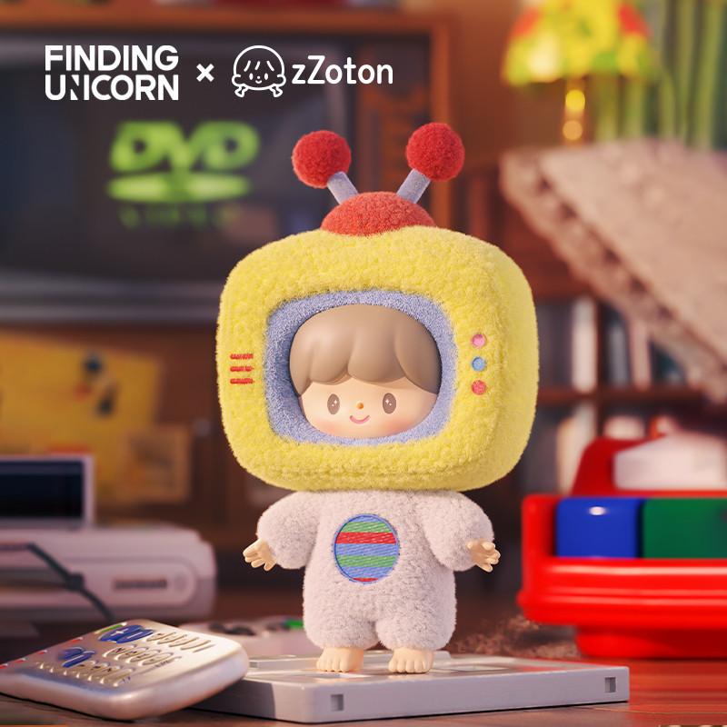 🔥FINDING UNICORN zZoton Happy Childhood Series PVC Plush Blind Box🔥ของ ...