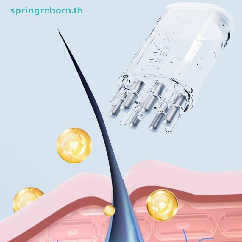# แฟชั่น TH # Scalp Applicator Liquid Comb แปรงนวดหนังศีรษะขนาดเล็ก ...