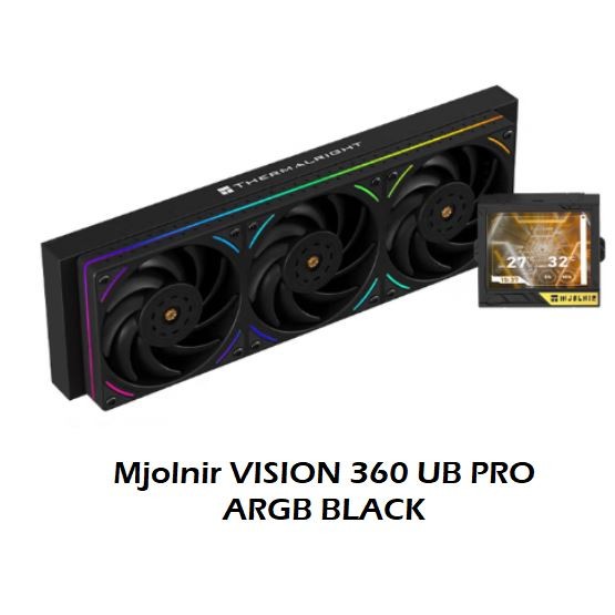 Thermalright AIO MV360 MJOLNIR VISION 360 CPU water cooler 3.5 นิ