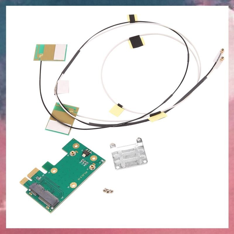 PCI Express to Mini PCI Express Card Adapter เครือข่ายไร้สาย Ethernet ...
