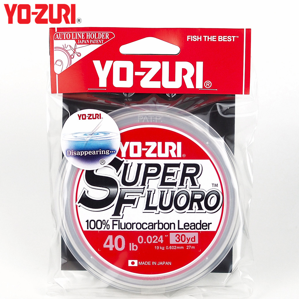 Bas De Ligne Fluorocarbone Yo Zuri Super Fluoro - 100 Lb / 0.953 Mm - 30 Yards - R1494-NC