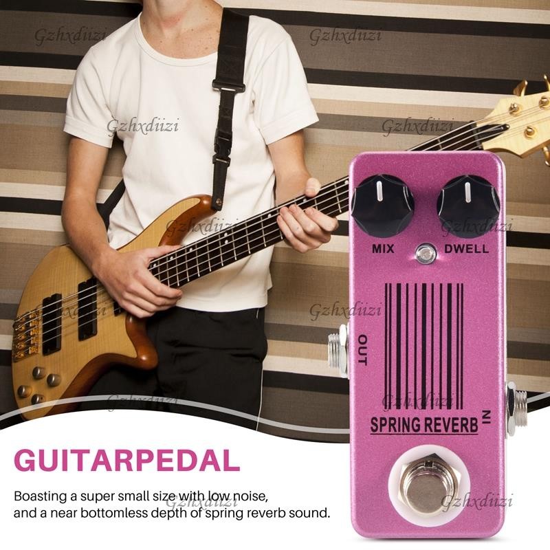 MOSKY MP-51 Spring Reverb Mini Single Guitar Effect Pedal True Bypass ...