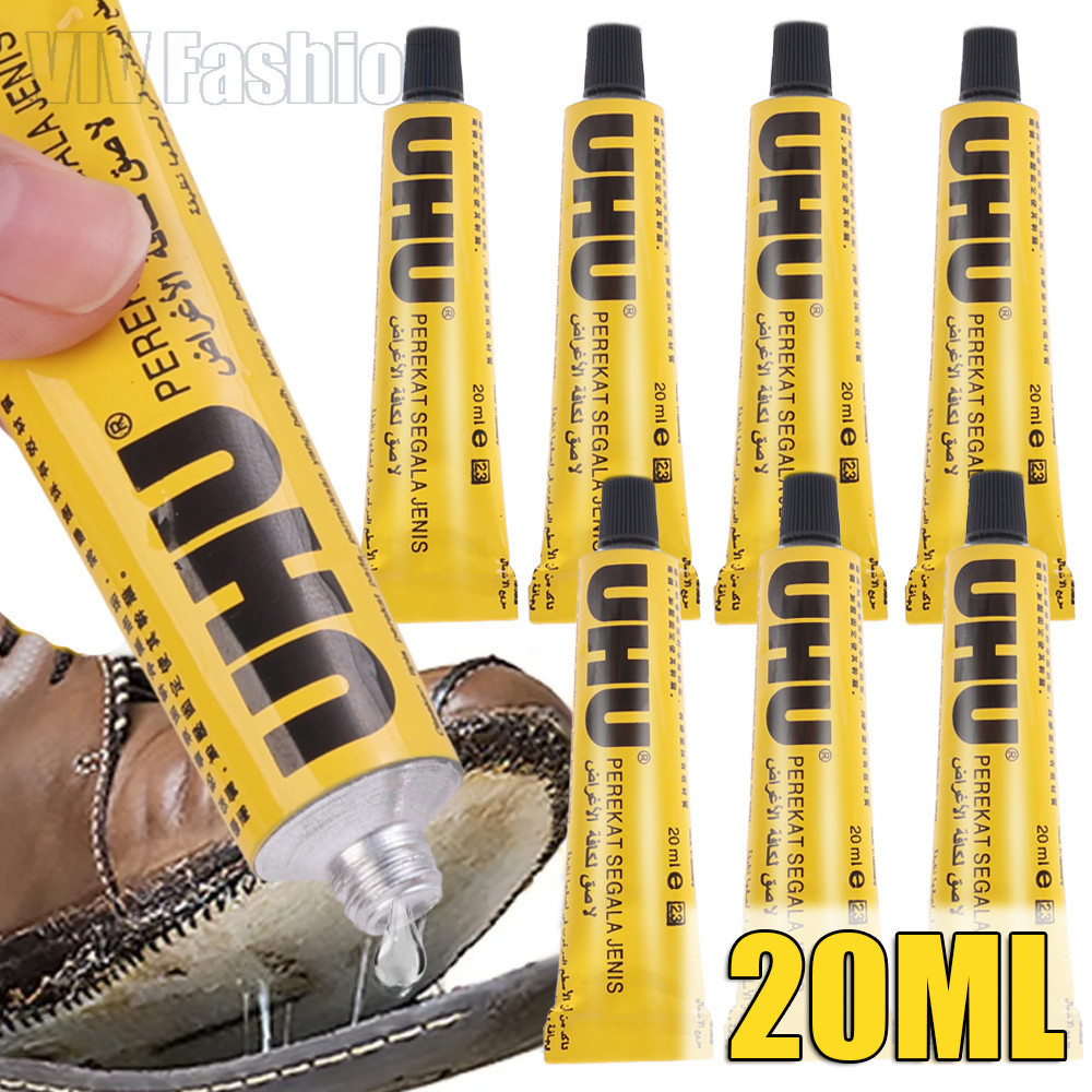 13/5 แพ็ค UHU Germany Super Strong Glue - ซ่อมรองเท้ากาวกันน้ําโปร่งใส ...