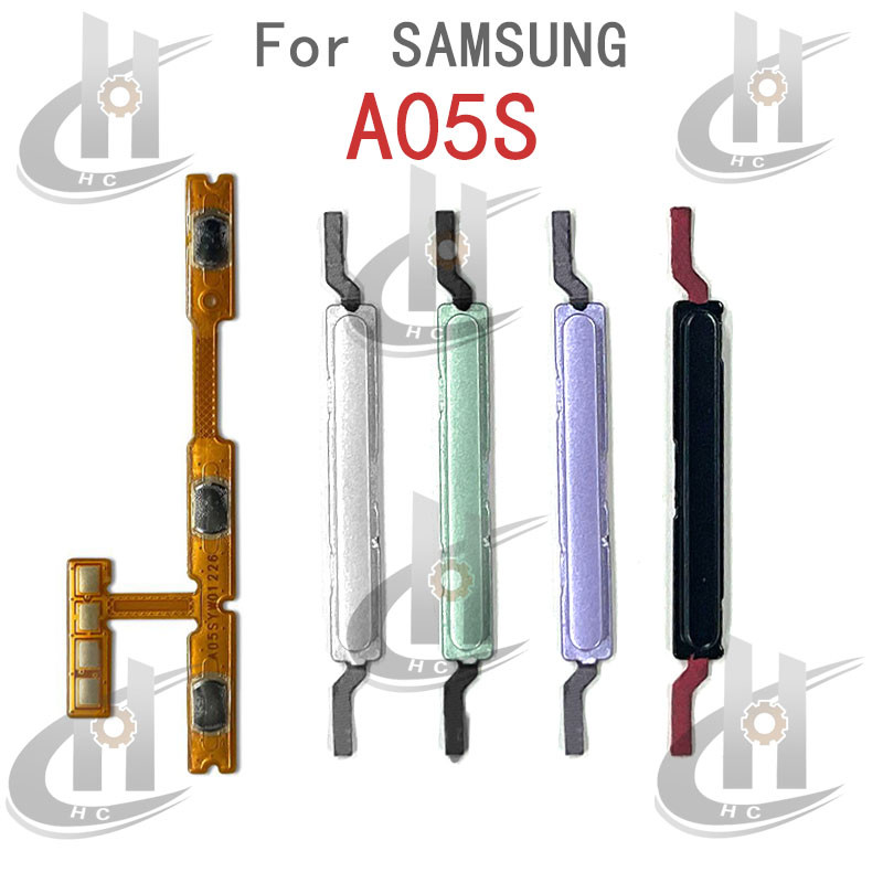 สําหรับ Samsung Galaxy A05S A057 Power volume ปุ่มด้านข้าง Flex Cable ...