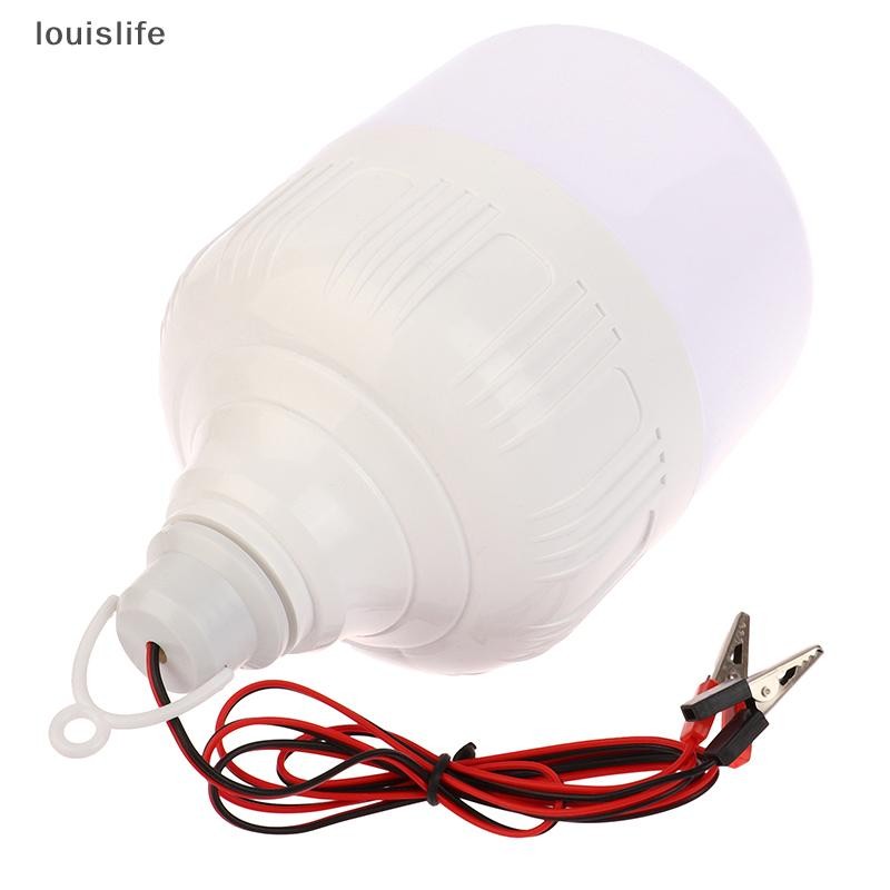 LETH 50W 12V แบบพกพาโคมไฟหนีบไฟฉุกเฉินแบบชาร์จไฟได้ LED โคมไฟเต็นท์ ...