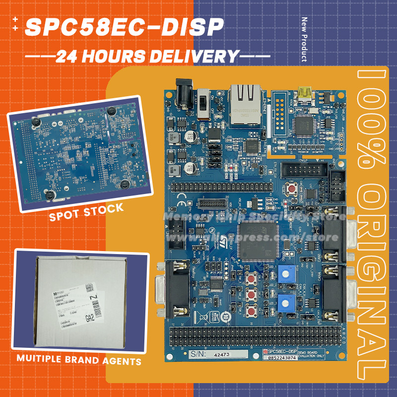1ชิ้น/ล็อต! SPC58EC-DISP บอร์ดพัฒนา SPC58EC-C Series Exploration Kit ...