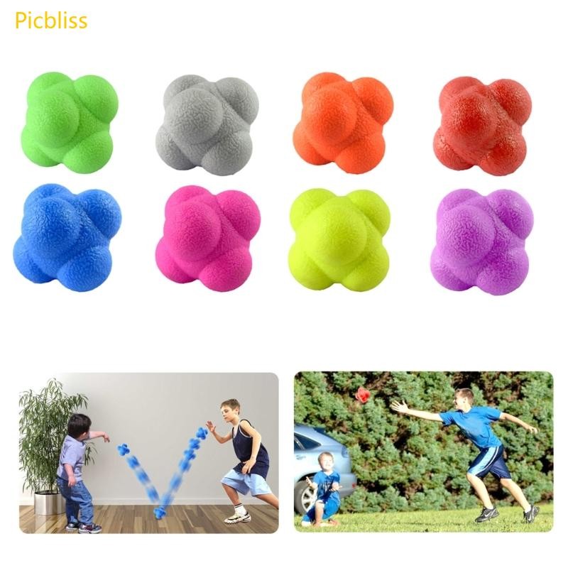 Picbliss การฝึกอบรม Reaction Balls 6 ด้านสําหรับ Agility Trainer ความ ...