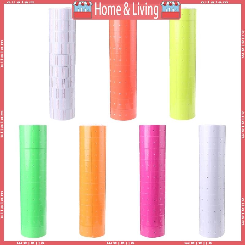 CI 10 Rolls Price Tag Label Sticker Rolls for Pricing Label MX5500 Shop ...