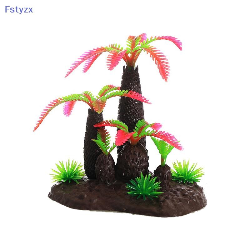 Fstyzx Mini Beach Ocean Coconut Tree Miniature รุ่น Micro ภูมิทัศน์ ...