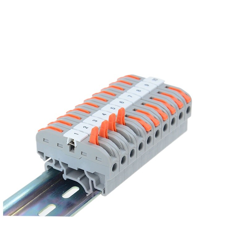 Splicable Rail Type Quick Connection Terminal Parallel Wire Connector ...