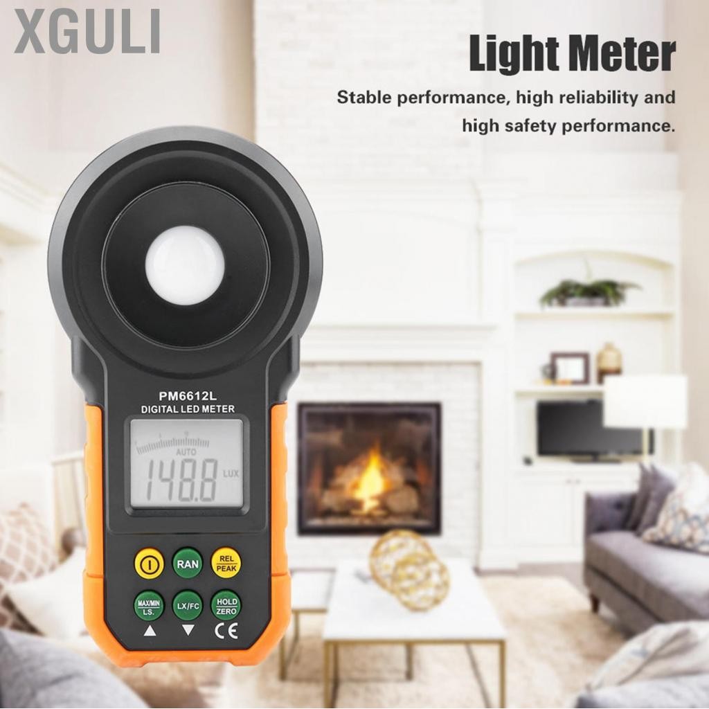Xguli Digital Light Meter Mini Handheld Precision 200 000lux ...