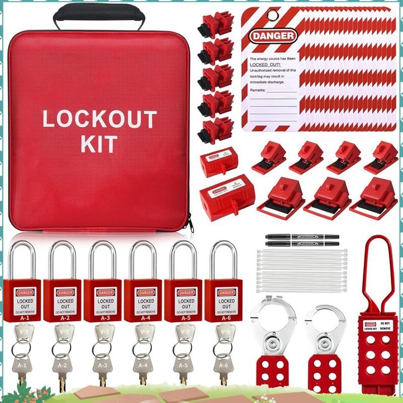 Super Lockout Tagout Kit Lock Out Tag Out Kit ไฟฟ้า Lockout Tagout Kit ...