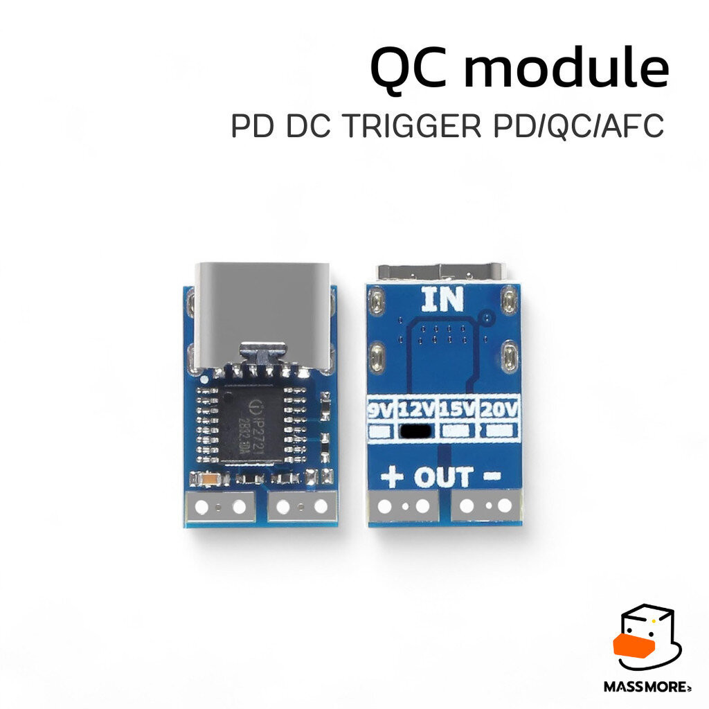 โมดูล PD DC Trigger QC ชิพ IP2721 USB Type-C Module PD/QC/AFC ตัวเลือก ...