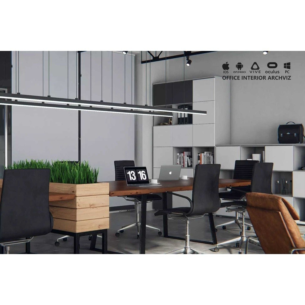 โมเดลภายในสำนักงาน Unity3D Open Office Scene Archviz 1.1 | Shopee Thailand