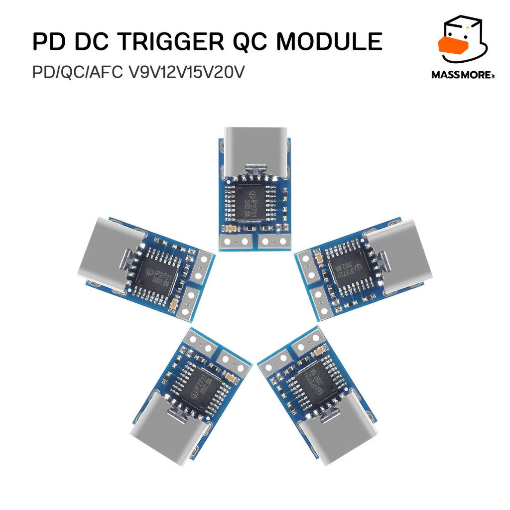 โมดูล PD DC Trigger QC ชิพ IP2721 USB Type-C Module PD/QC/AFC ตัวเลือก ...