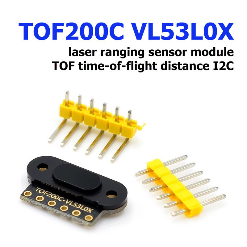 thumbnail image 2 of Playing With Fusion VL53L0X Time-of-Flight Distance Sensor (0-2m) 3V-5.5V 2 of 2