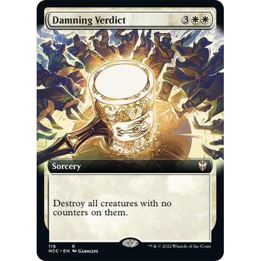 Damning Verdict (Promo Pack) [Streets of New Capenna Commander Promos] main image 0