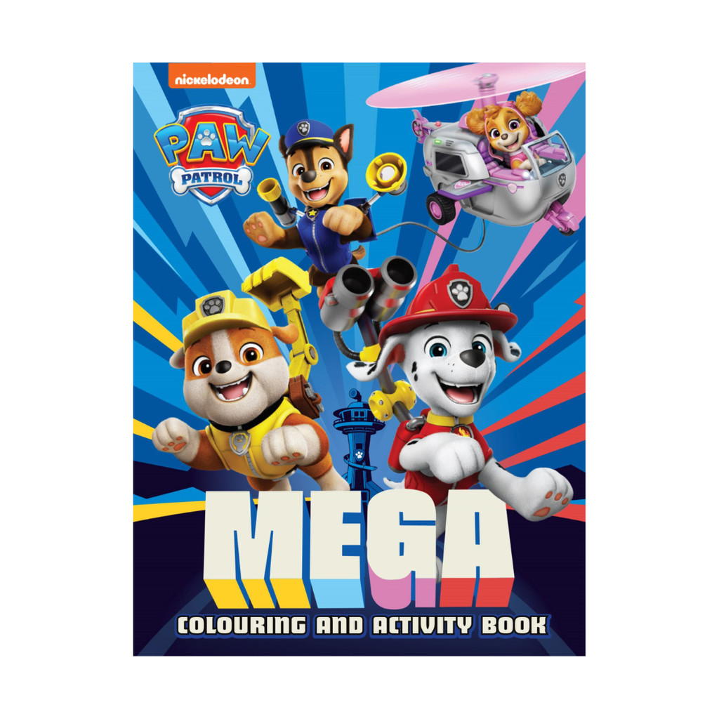 หนังสือกิจกรรมและกิจกรรม Paw Patrol Mega Rescue | Shopee Thailand