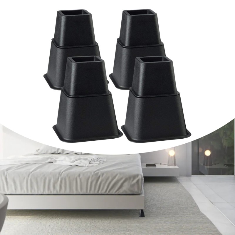 BT 8 แพ็คการออกแบบประหยัดพื้นที่อเนกประสงค์ 6 นิ้วเตียง Risers อุปกรณ์ ...