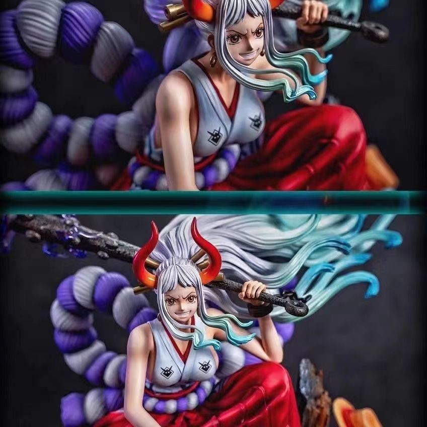One Piece Series Hand-Made Kaido's Daughter GK Yamato Figurine Statue ...