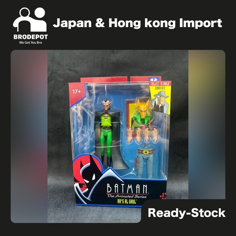 [Ready stock] McFarlane DC DIRECT BTAS 6IN BUILD-A RAS AL GHUL | Shopee ...