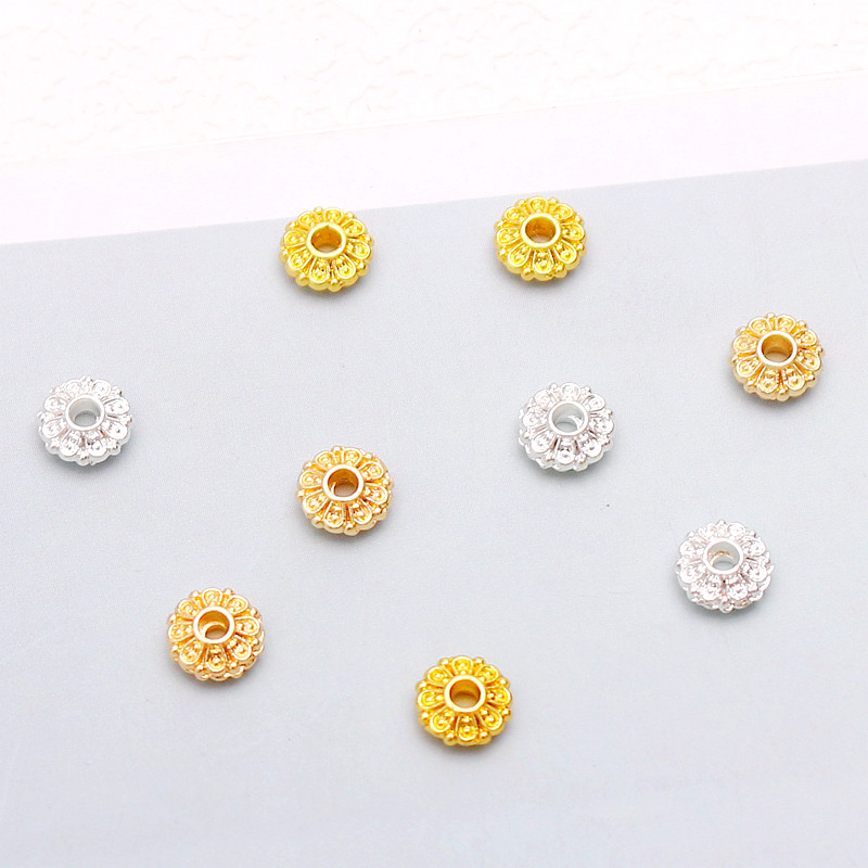 Spacer 18K รูปแบบอ้างอิงสี UFO Shape Multilateral | Shopee Thailand