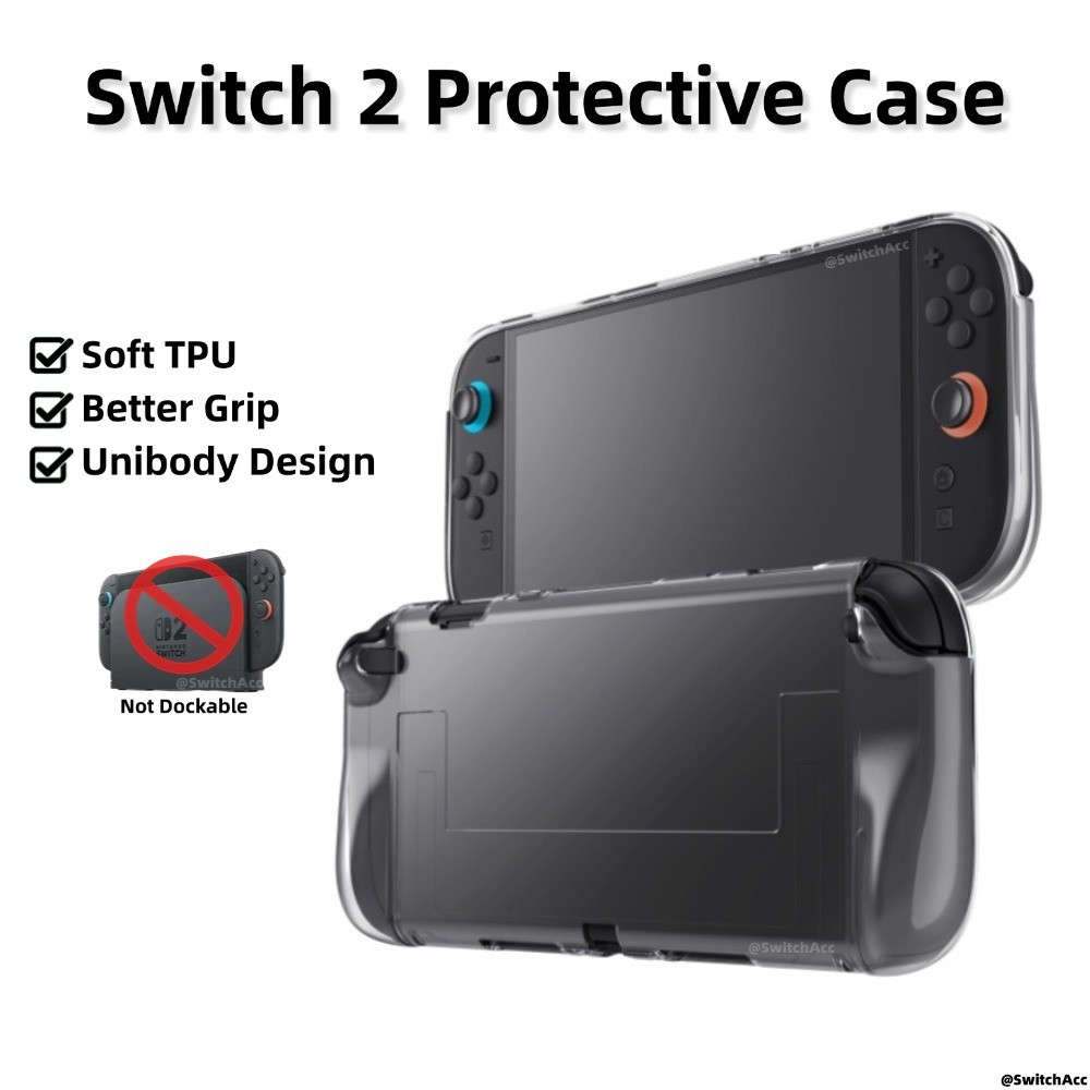 Switch 2 Case Soft TPU สําหรับ Nintendo Switch 2 ฝาครอบทนทาน Better ...