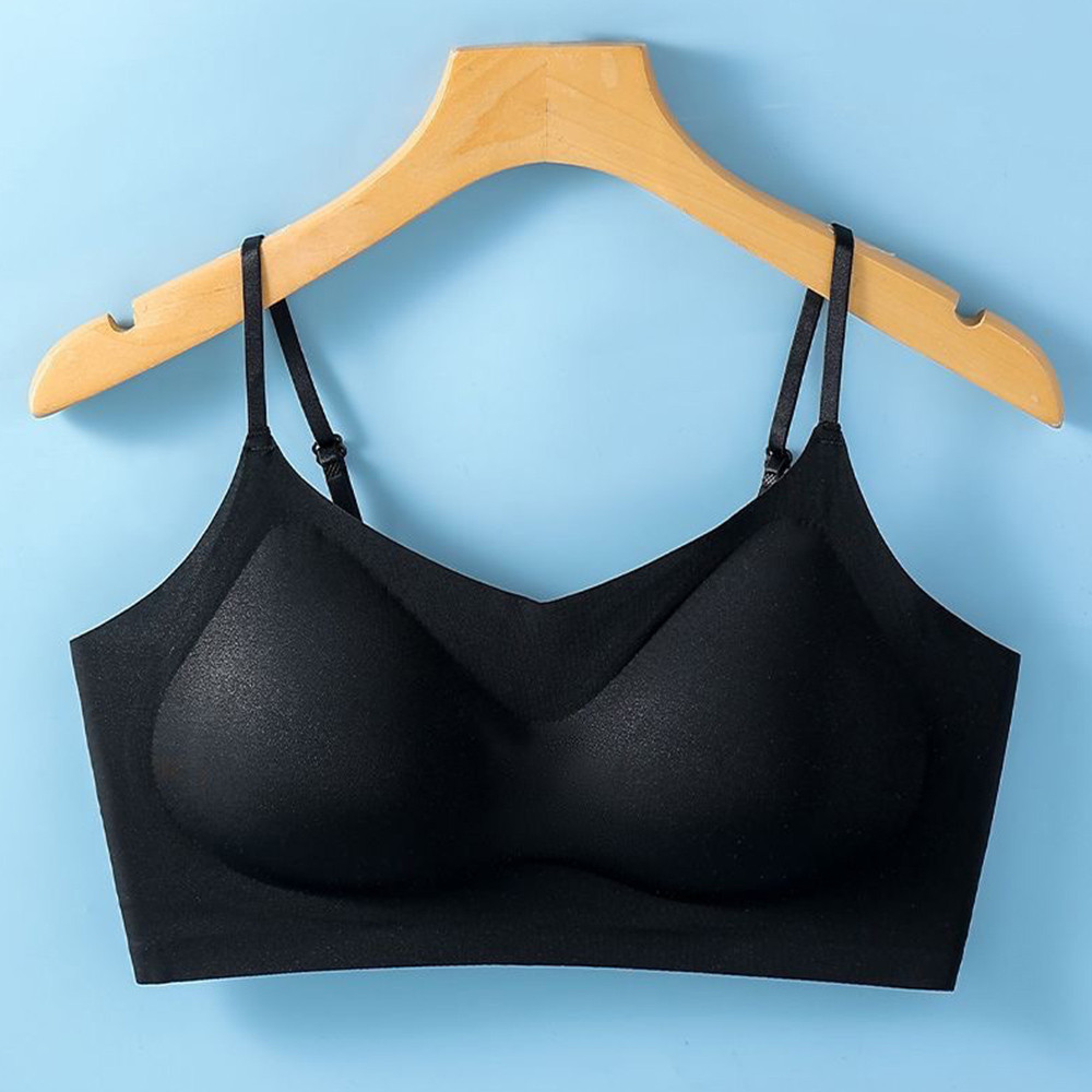 Naked Feeling ชุดชั้นในผ้าไหมน้ําแข็ง Push Up Intimates  ชุดชั้นในสตรีบางเฉียบไม่มีรอยต่อ | Shopee Thailand