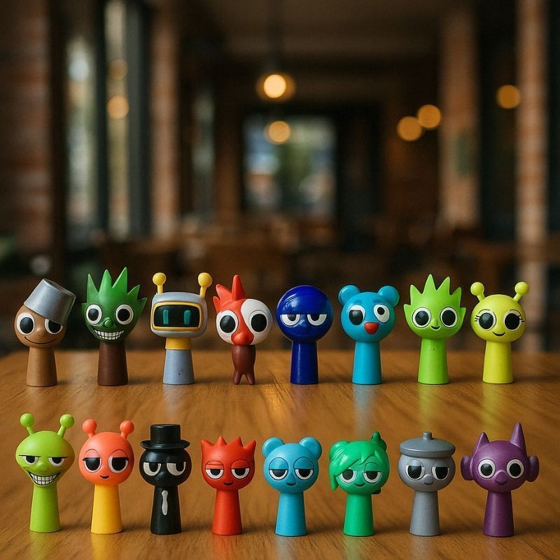 Sprunki Plush Toy Incredibox Sprunki ตุ๊กตาของเล่น Mr.Sun Fun Bot ...