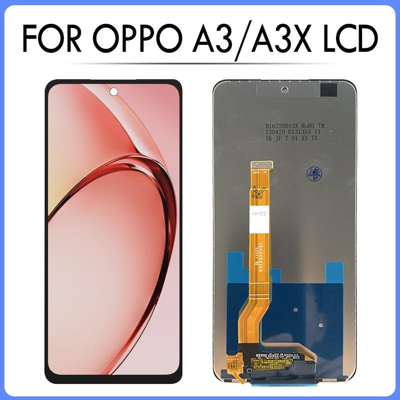 จอแสดงผล 6.67 นิ้ว, สำหรับ OPPO A3X 5G CPH2681 LCD, พร้อมหน้าจอสัมผัส ...