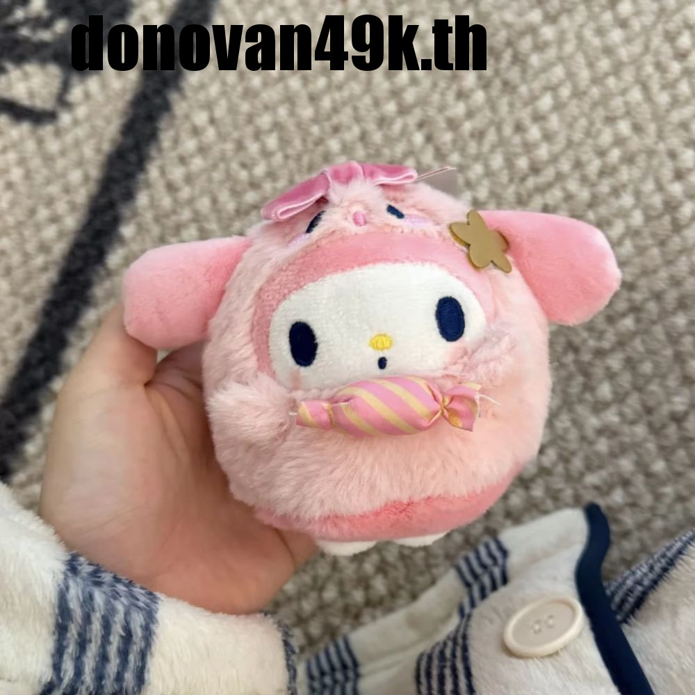 DODONVAN49K Kuromi จี้ตุ๊กตาผ้ากํามะหยี่, KT Cat Melody Kuromi พวงกุญแจ ...