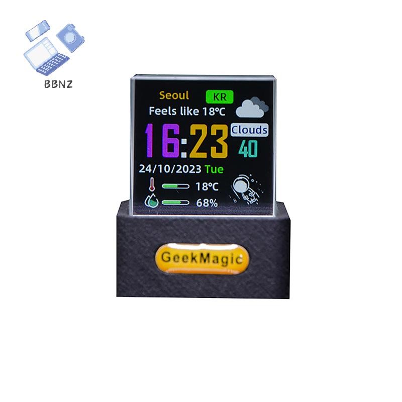 [BBNZ]Crystal Cube Photo Display Horaphic Desktop Smart Weather Station ...