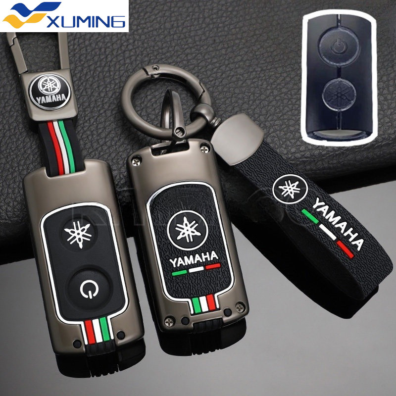 XM Alloy รถ Remote Key Case สําหรับ Yamaha Nmax 2021/2022 NVX NVX155 ...
