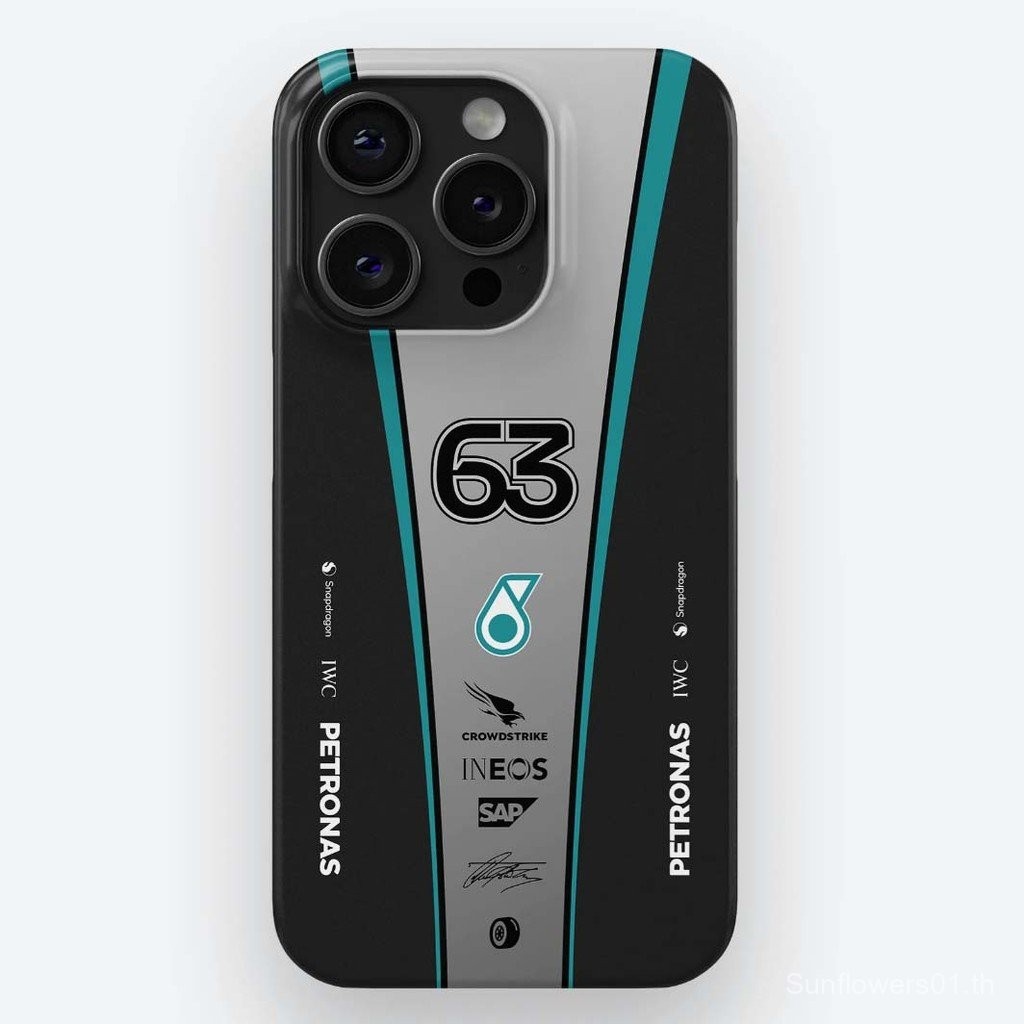 เคสโทรศัพท์สำหรับ iPhone George Russell 2025 F1 Phone Case for iphone15 ...